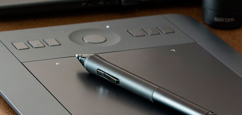 Tableta grafica y lápiz óptico