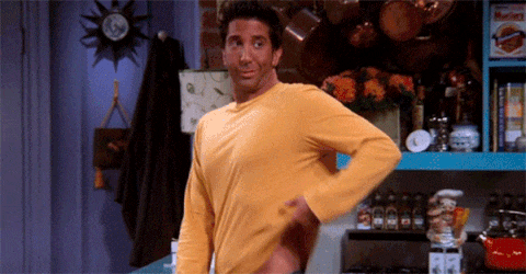 ross geller bronceado