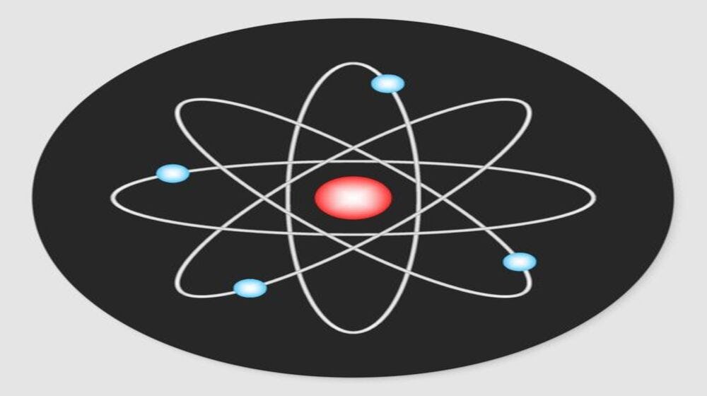 representación del modelo del átomo de niels bohr