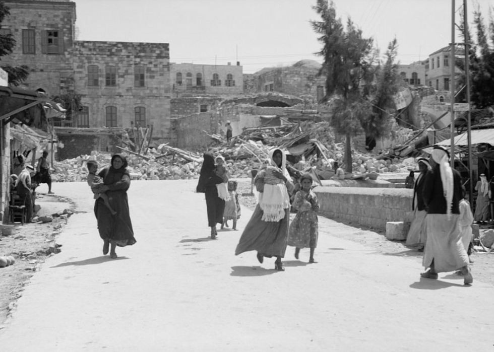 fotografias historicas de guerra de palestina