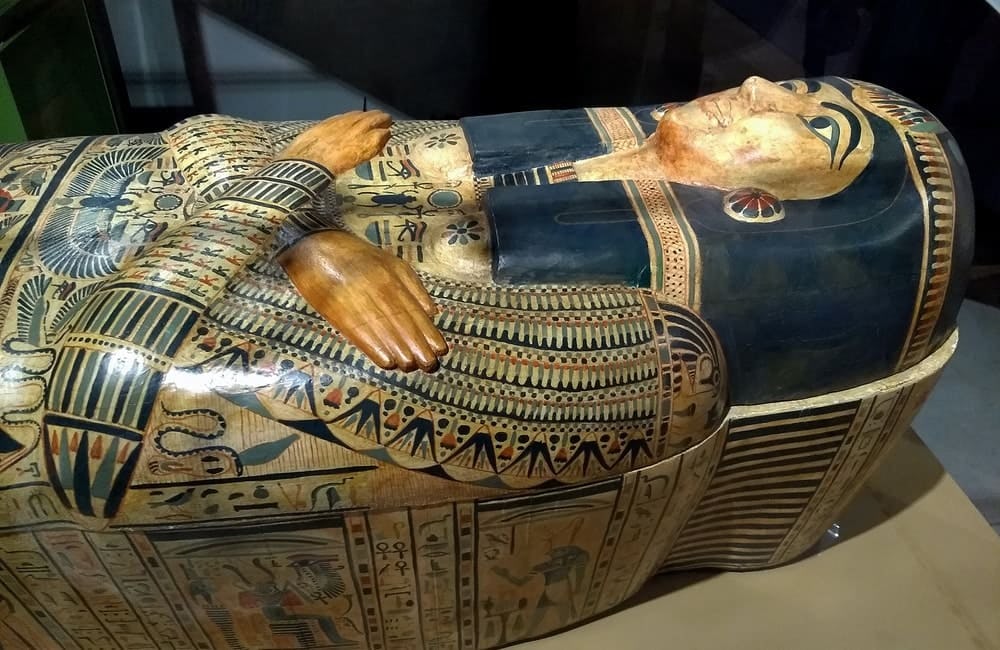 sarcófago de una momia