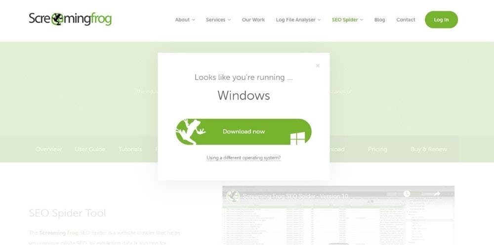 Descargar Screaming Frog