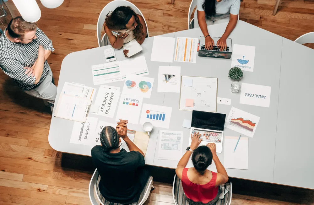 Equipo de trabajo de Lead Management.