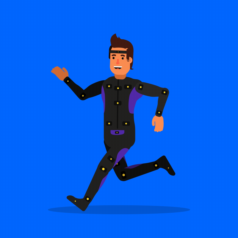 Ciclo de correr maraton estatico