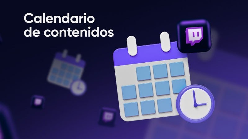Calendario para Twitch