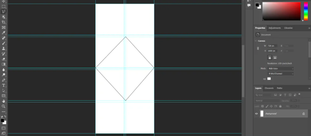Paso 6.1 cómo hacer un collage en Photoshop