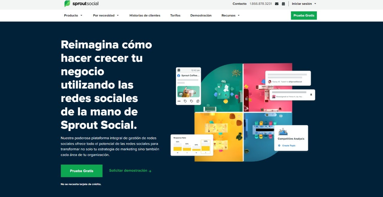 Social Sprout escucha en redes sociales