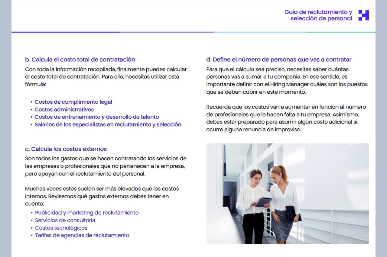Guía completa de reclutamiento y selección de personal