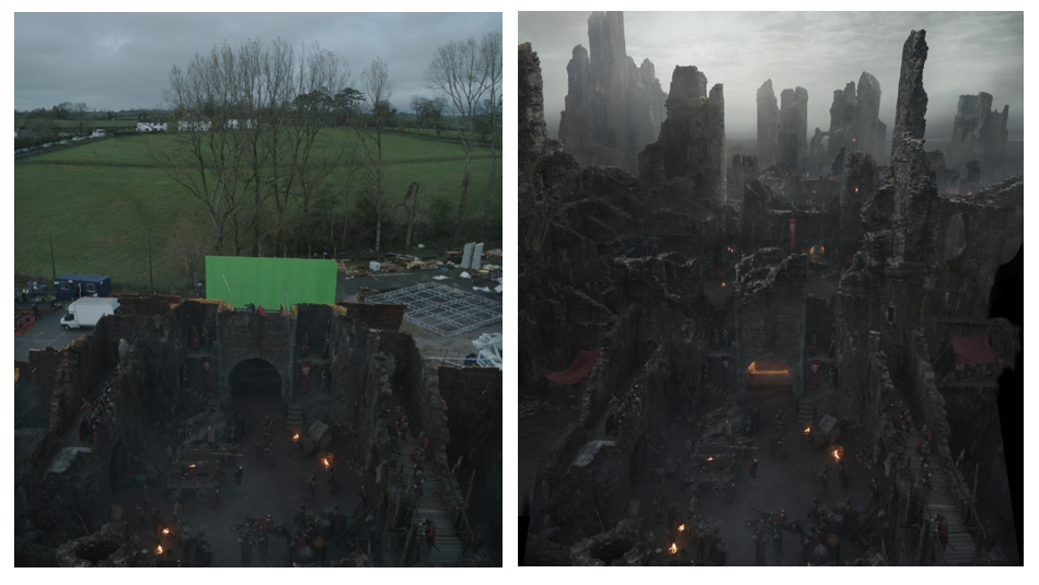 Matte painting Game of Thrones