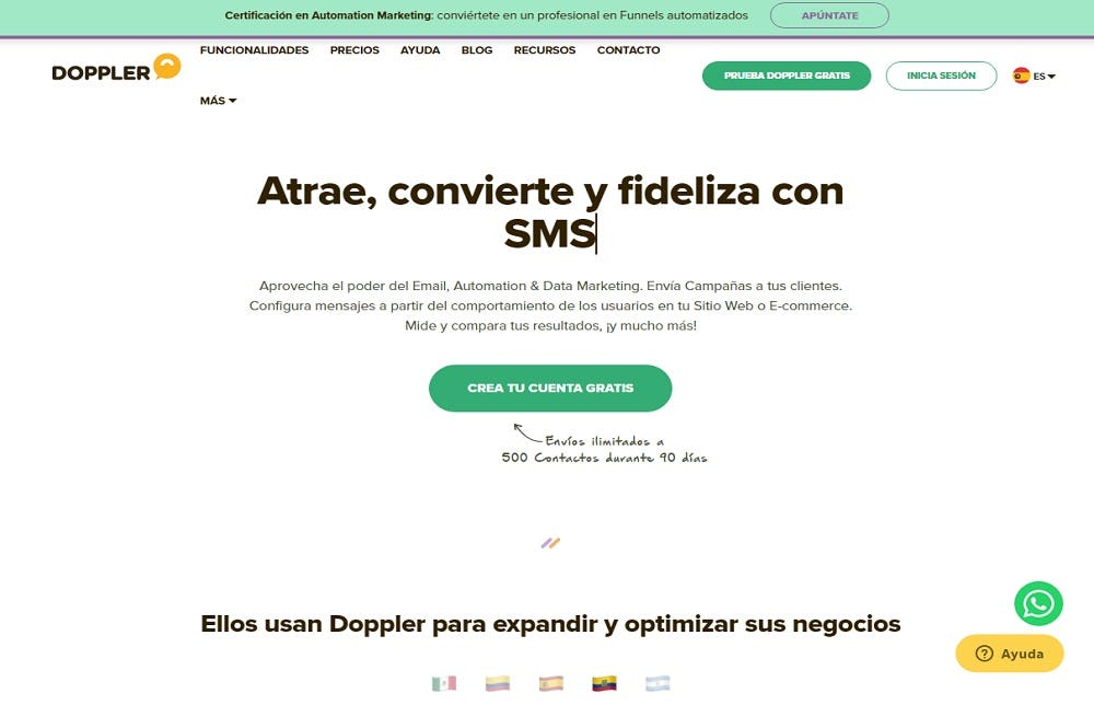 alternativa a Mailchimp Doppler
