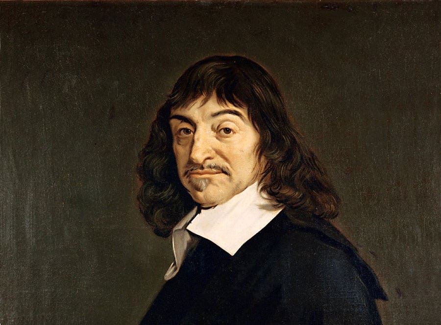 retrato de René Descartes
