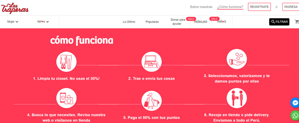 Web para vender online ropa