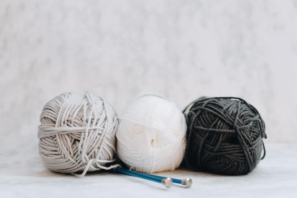  Hilos de hilo para tejer lana para tejer hilo de ganchillo,  hilo de ganchillo de lana y mezclas de hilo de algodón : Arte y Manualidades
