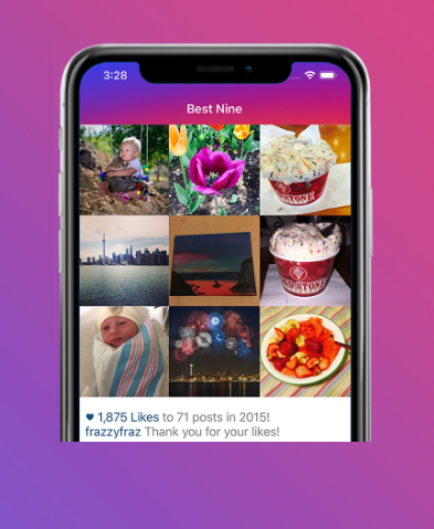 Top Nine, Instagram, fotos, 2019