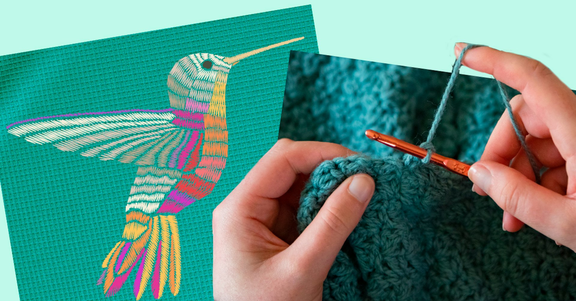 Lo tradicional está de vuelta: ¿Crochet o bordado?