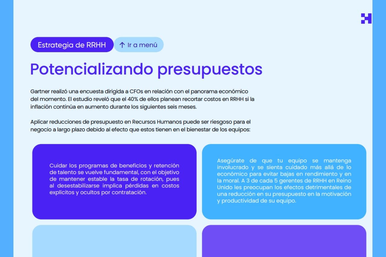 Creando una estrategia de talento humano