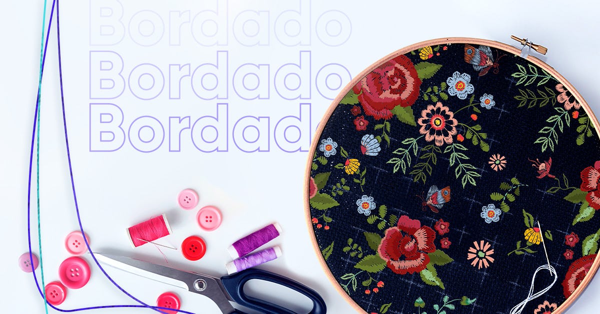 Banner Bordados de diversas culturas y regiones