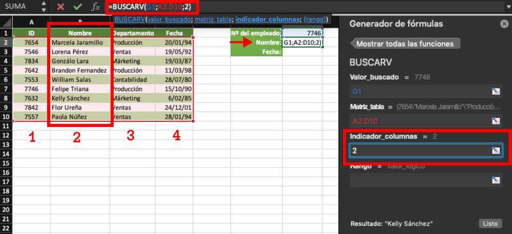 💻Conoce La Función BUSCARV En Excel + Ejemplos | Curso | Crehana