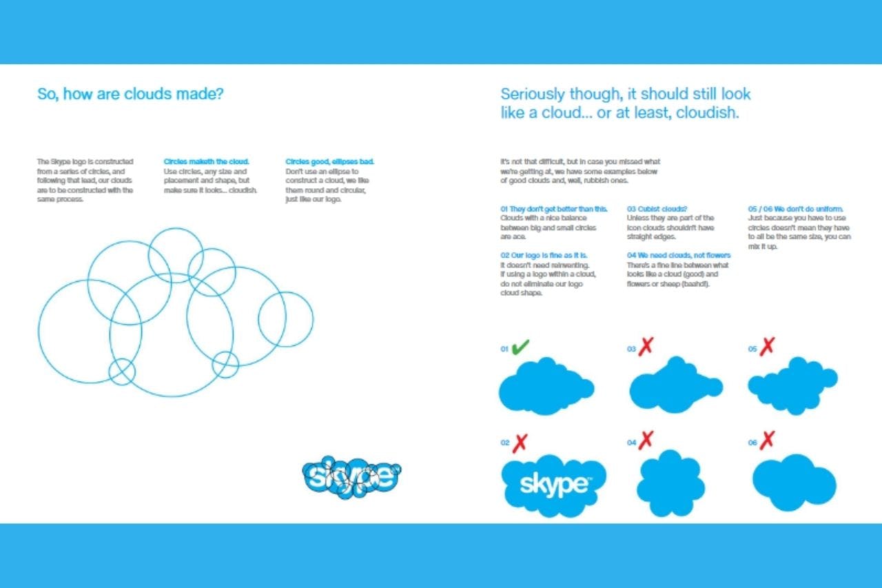 brandbook de Skype