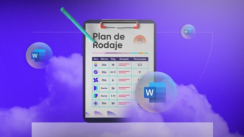 Plan de rodaje para producción audiovisual