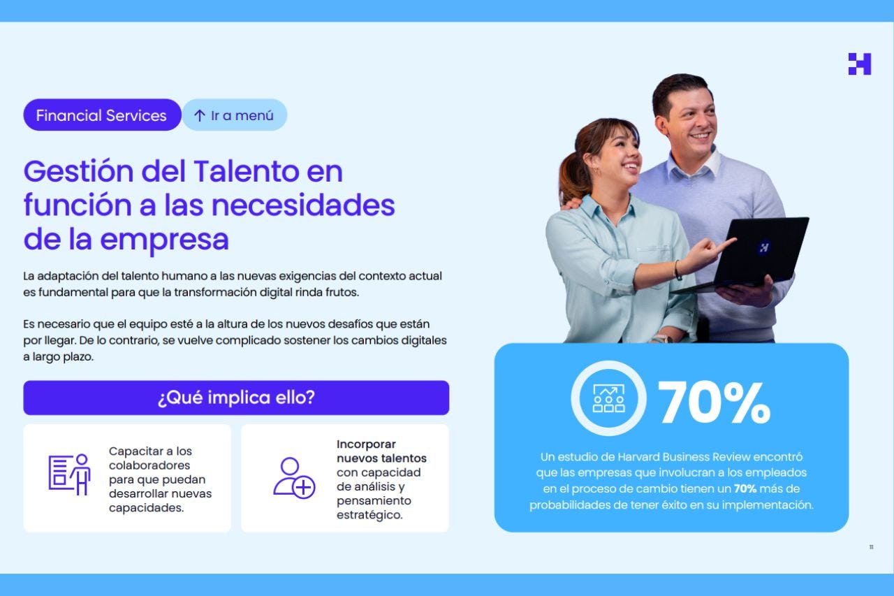 Transformación digital 2.0: Financial Services, Manufacturing & Trade and Consumer Goods