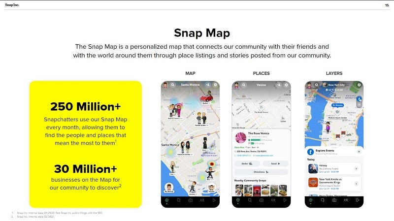 Aprender a utilizar los mapas de Snapchat