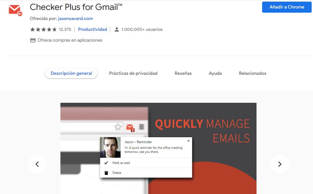 Checker Plus para Gmail