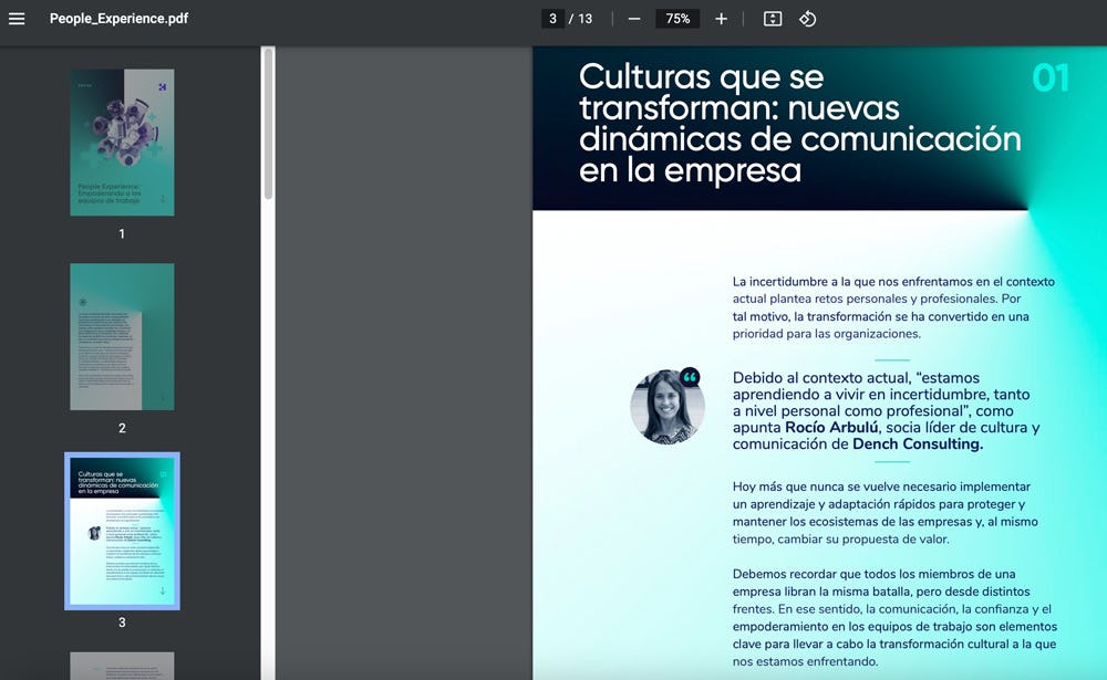 ebook sobre People Experience