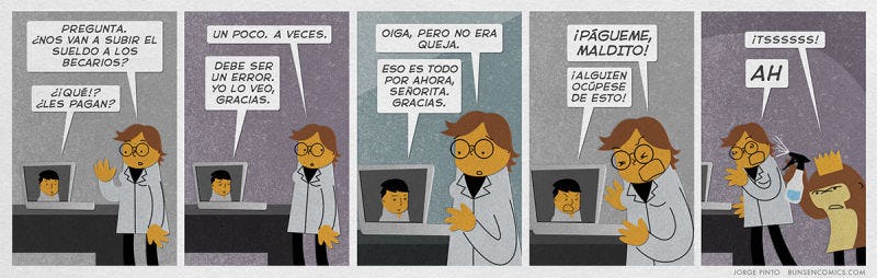 webcomic del artista Bunsen