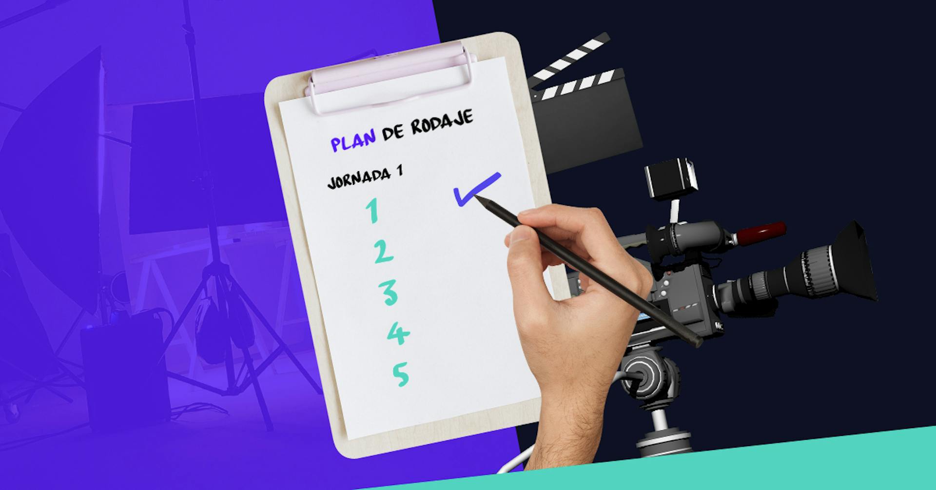 Aprende qué es un plan de rodaje y prepárate para grabar tu primera película