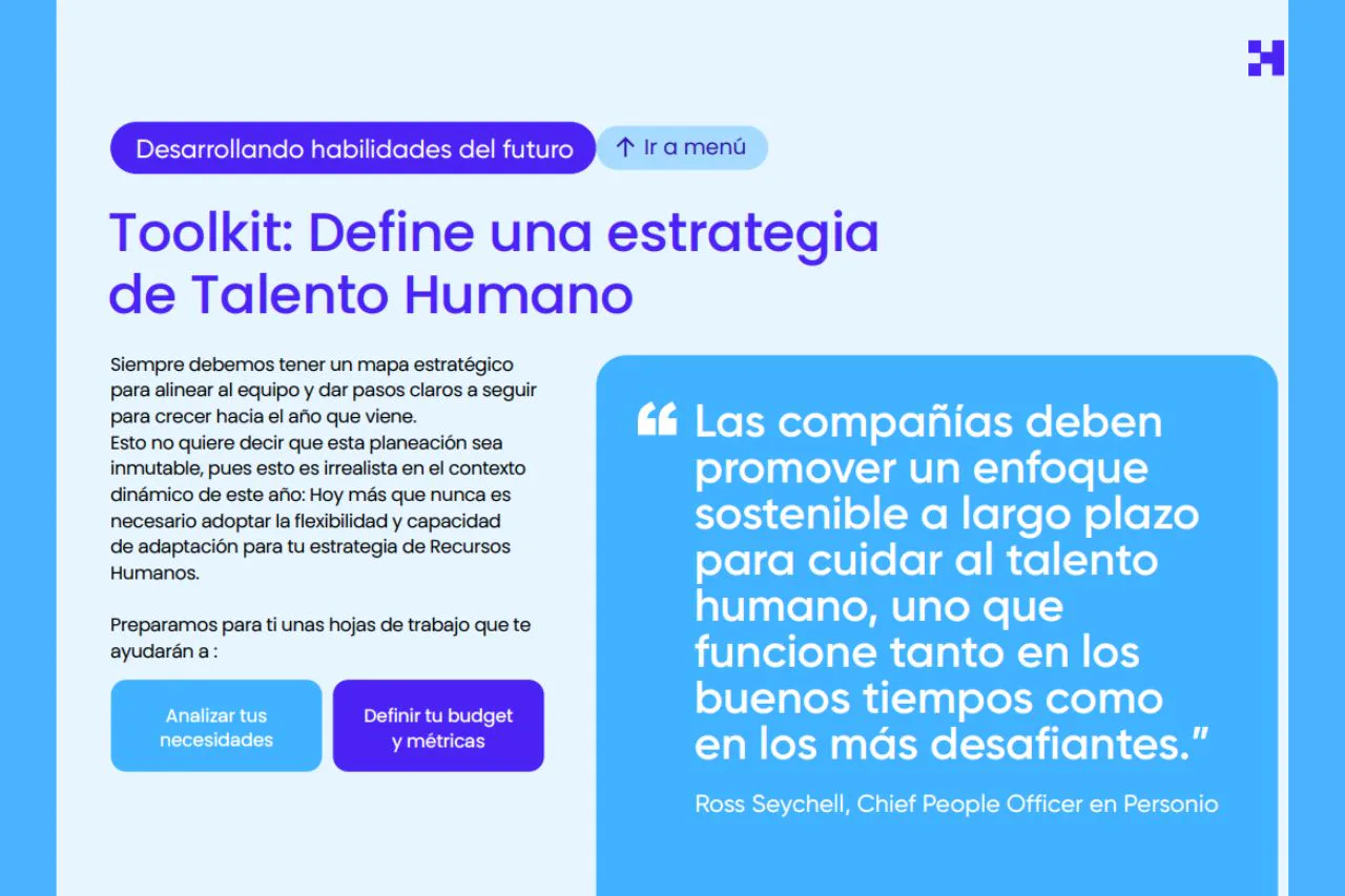 Creando una estrategia de talento humano