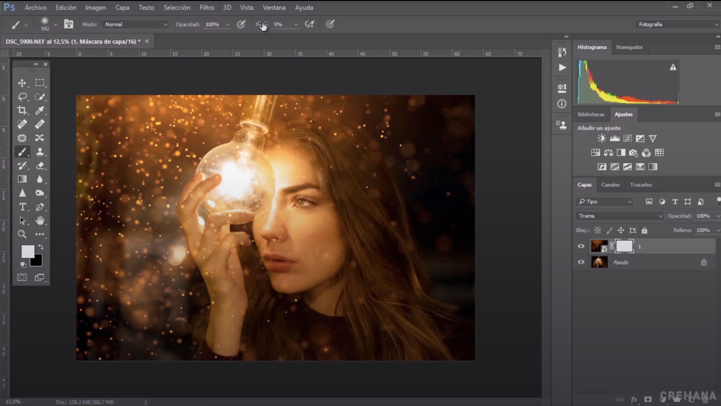 edicion fotos photoshop lightroom