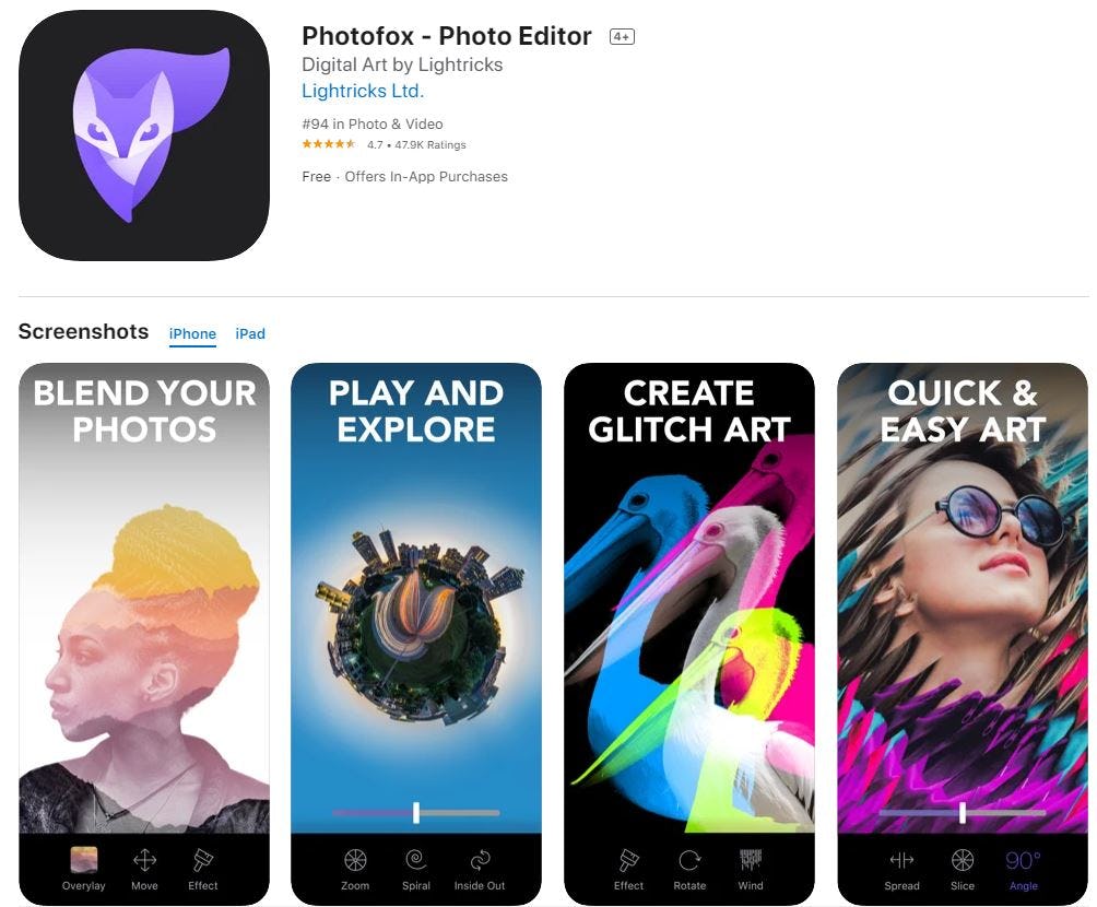 Enlight Photofox: la mejor aplicación para editar fotos artísticas