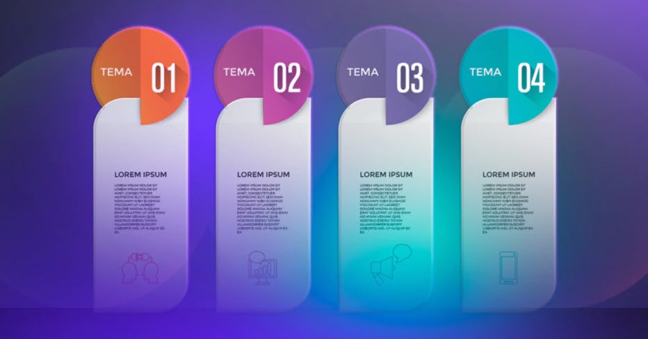 Plantillas para infografías