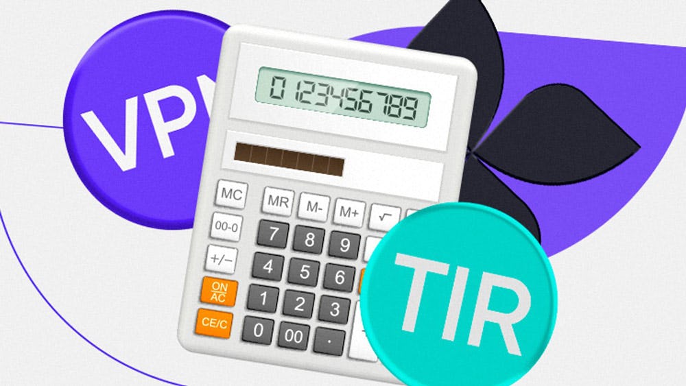 Plantilla de TIR y VPN en Excel