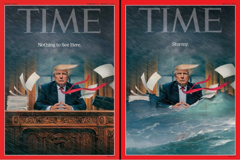 Portada de revista Time