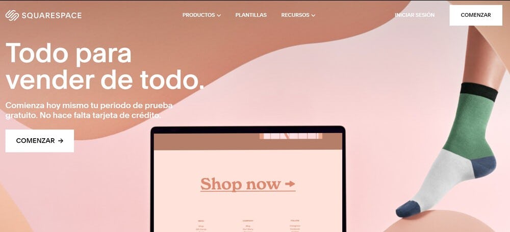 squarespace gestor de contenidos