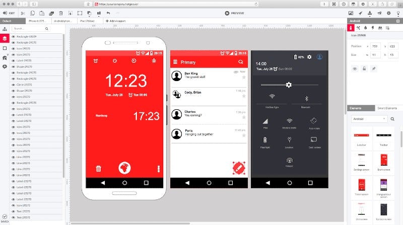 Diseñar interfaces con HotGloo