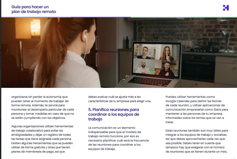 guía sobre cómo hacer un plan de trabajo