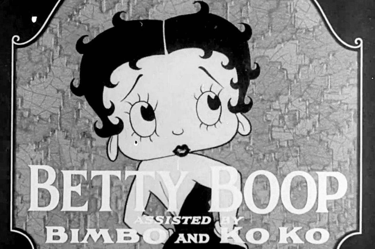 Betty Boop por rotoscopía