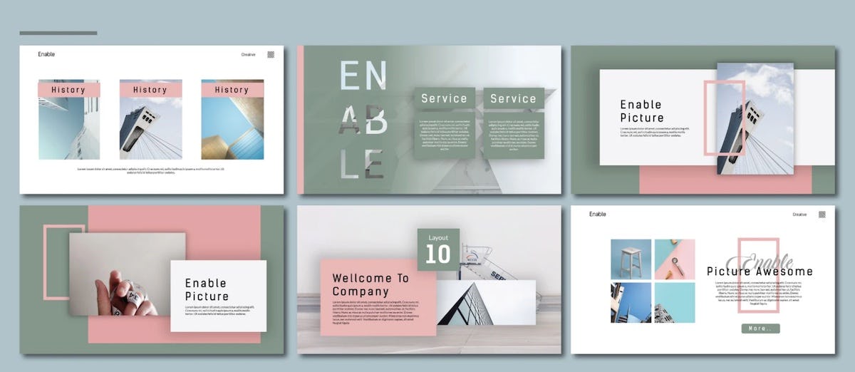 plantilla para keynote enable