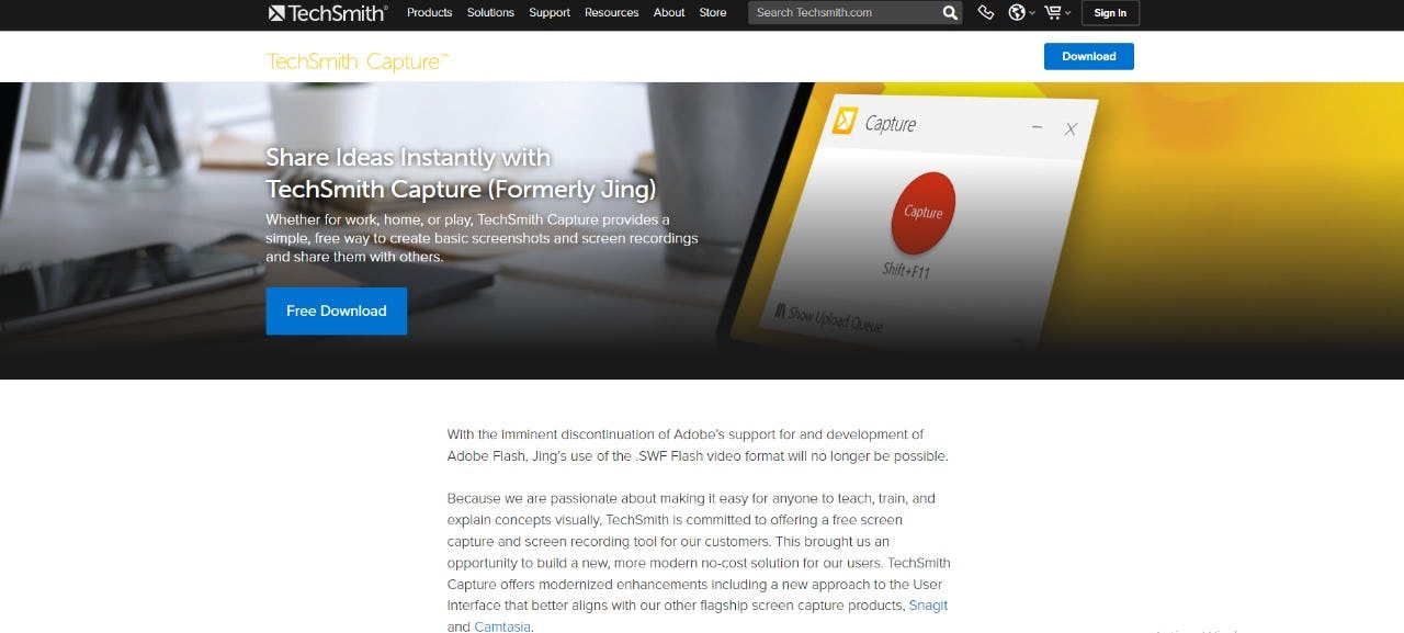 grabar pantalla en Mac con Jing