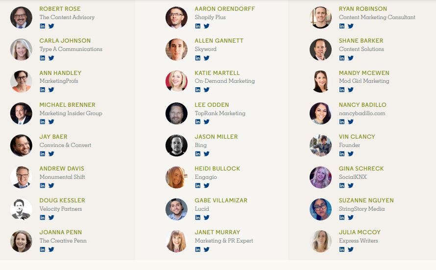 Estadísticas LinkedIn - Especialistas de marketing B2B y B2C