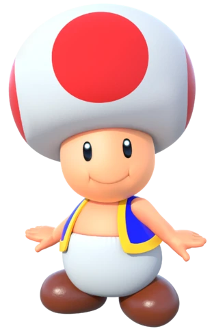 toad, personaje de mario bros