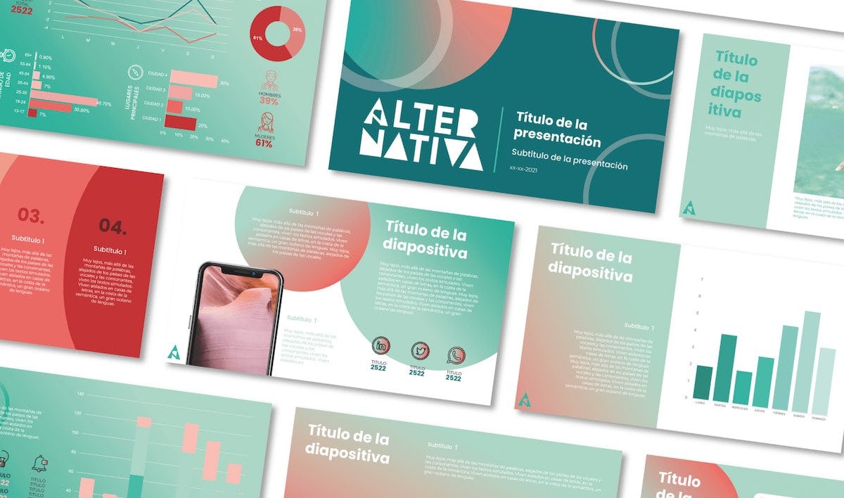 plantilla de keynote alternativa