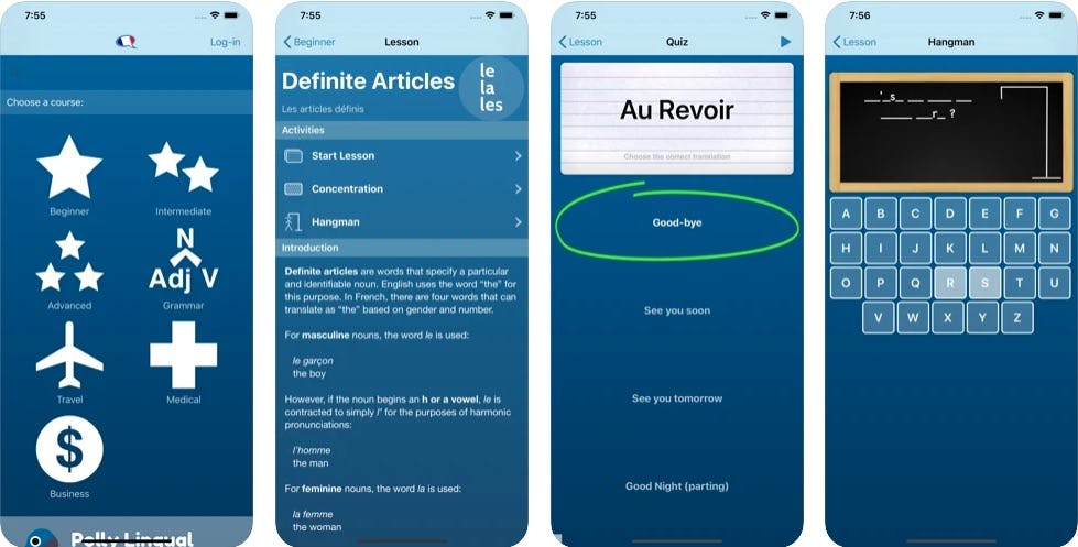 Très bien app para aprender francés fácil
