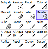 herramientas de dibujo paint tool sai