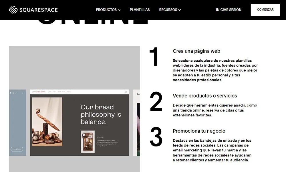 Squarespace alternativa a wordpress
