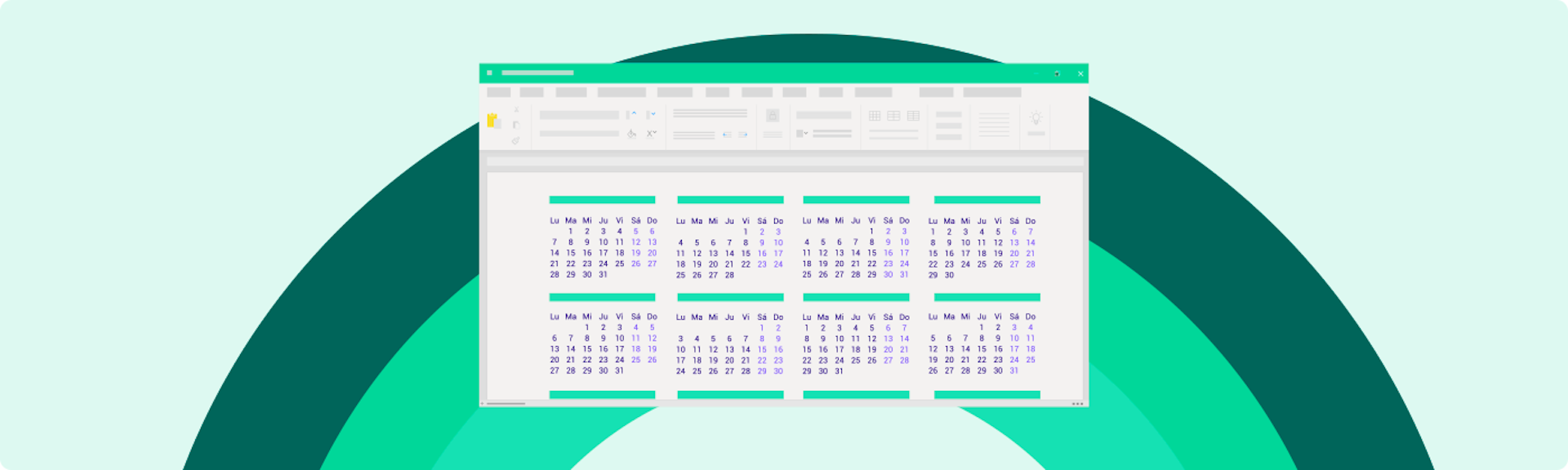 Aprende cómo hacer un calendario en Excel y deja de acarrear la agenda de papel