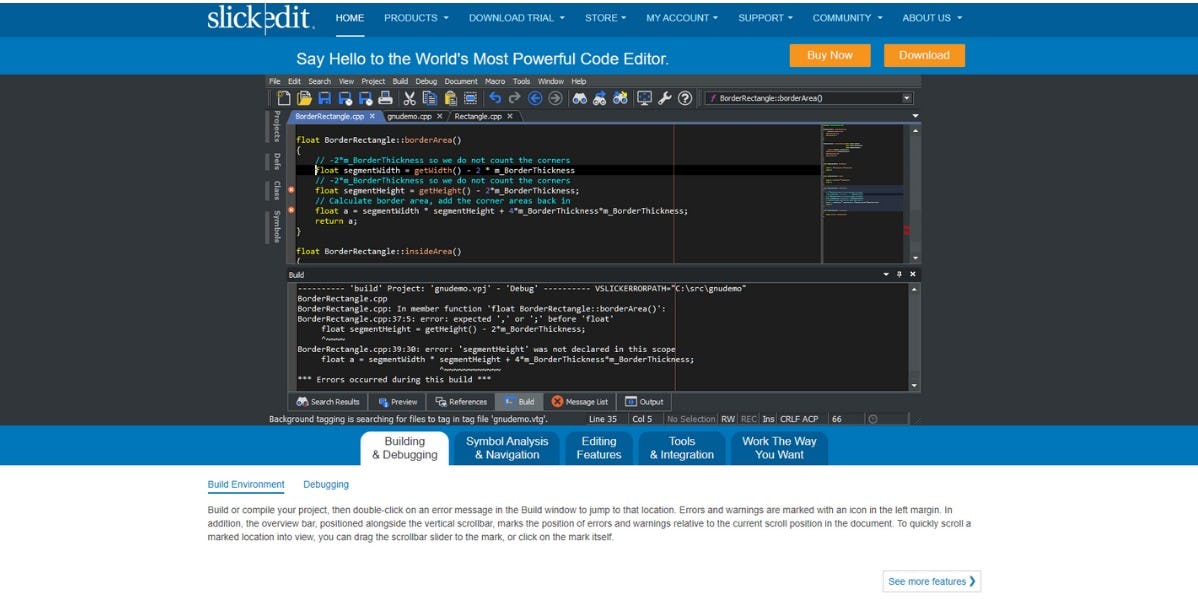 conoce qué es Phyton con SlickEdit